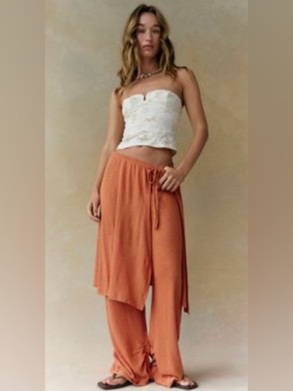 Free People Gauzy Knit Skants